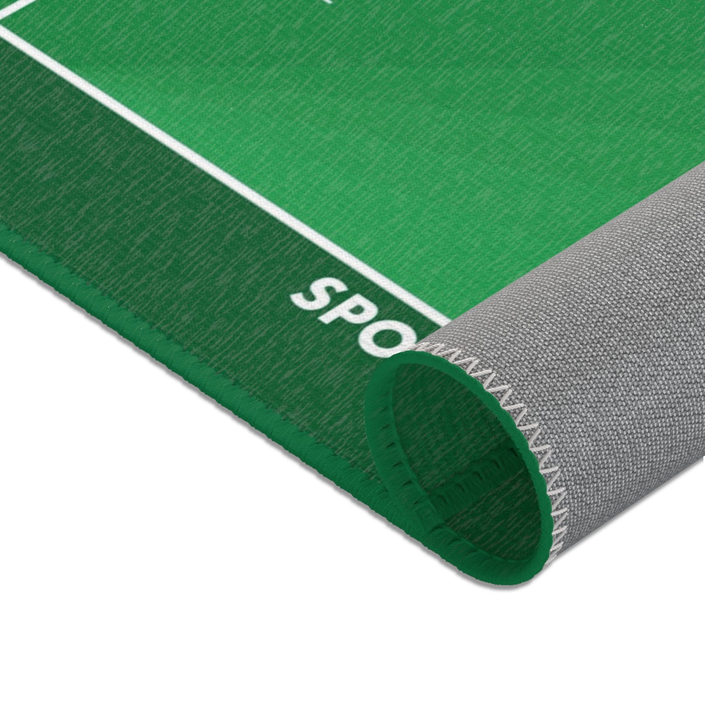 Custom Soccer Field Floor Rug