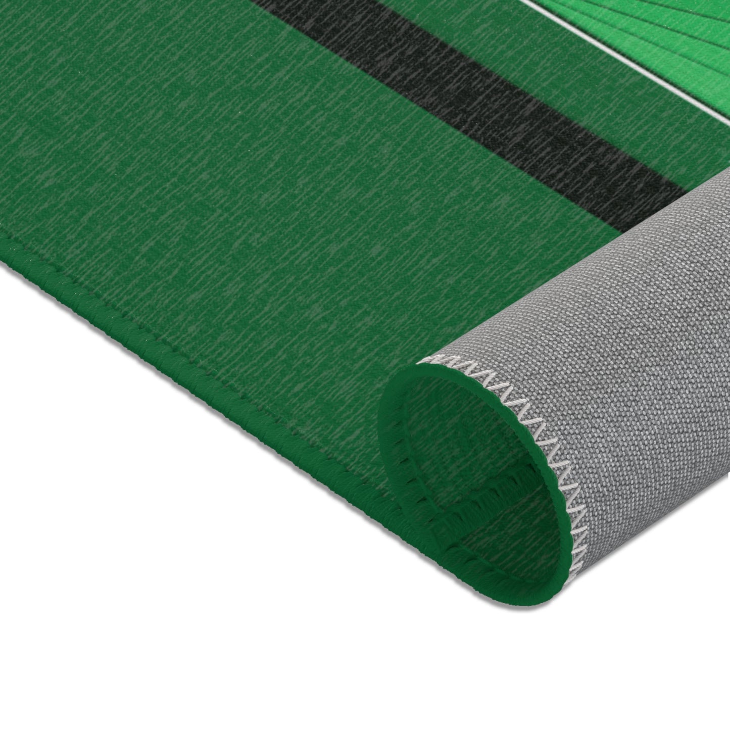 Custom 3D Soccer Field Floor Rug