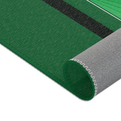 Custom 3D Soccer Field Floor Rug