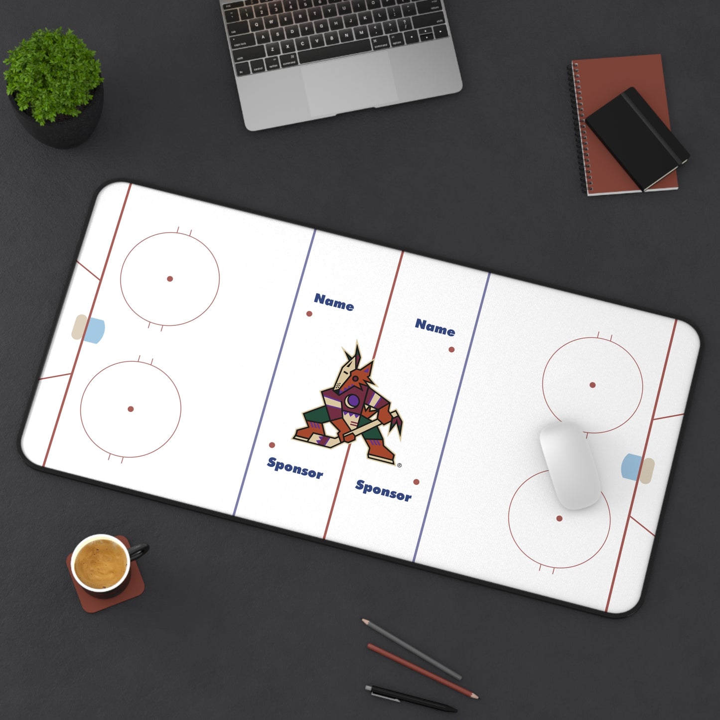 Custom Ice Hockey Deskmat