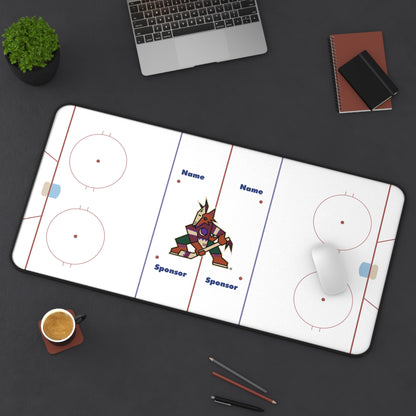 Custom Ice Hockey Deskmat